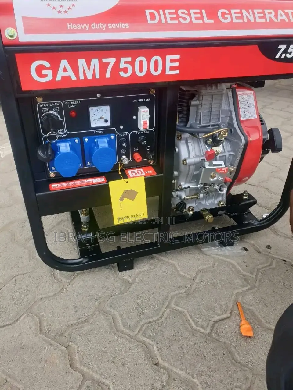 Diesel Generator 6.5Kva Heavy Duty