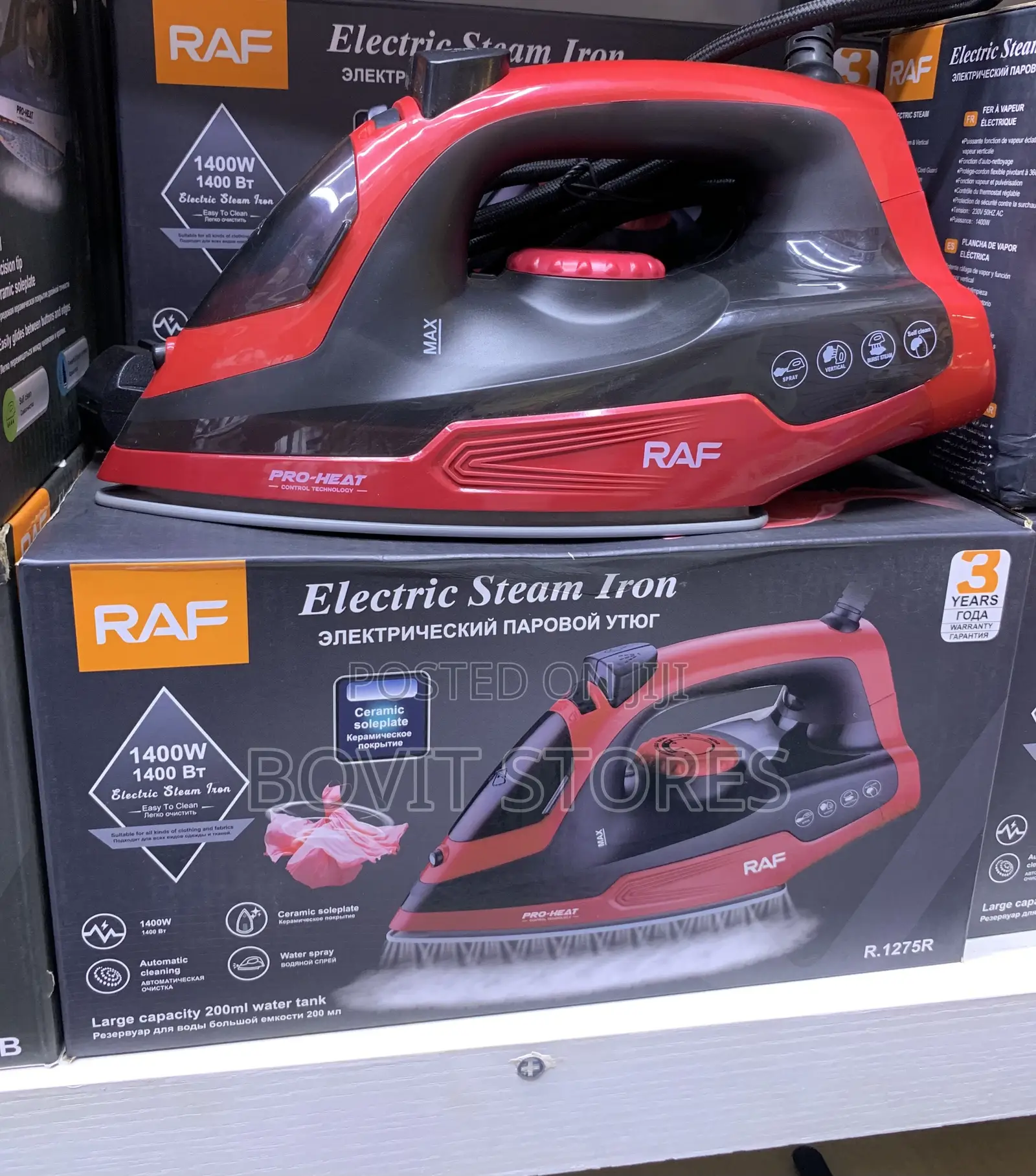 RAF Electric Steam Iron