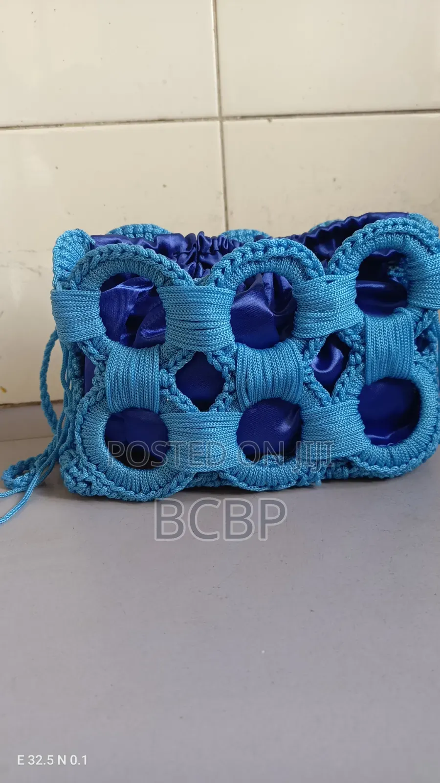 Crochet Circle Loop Bag