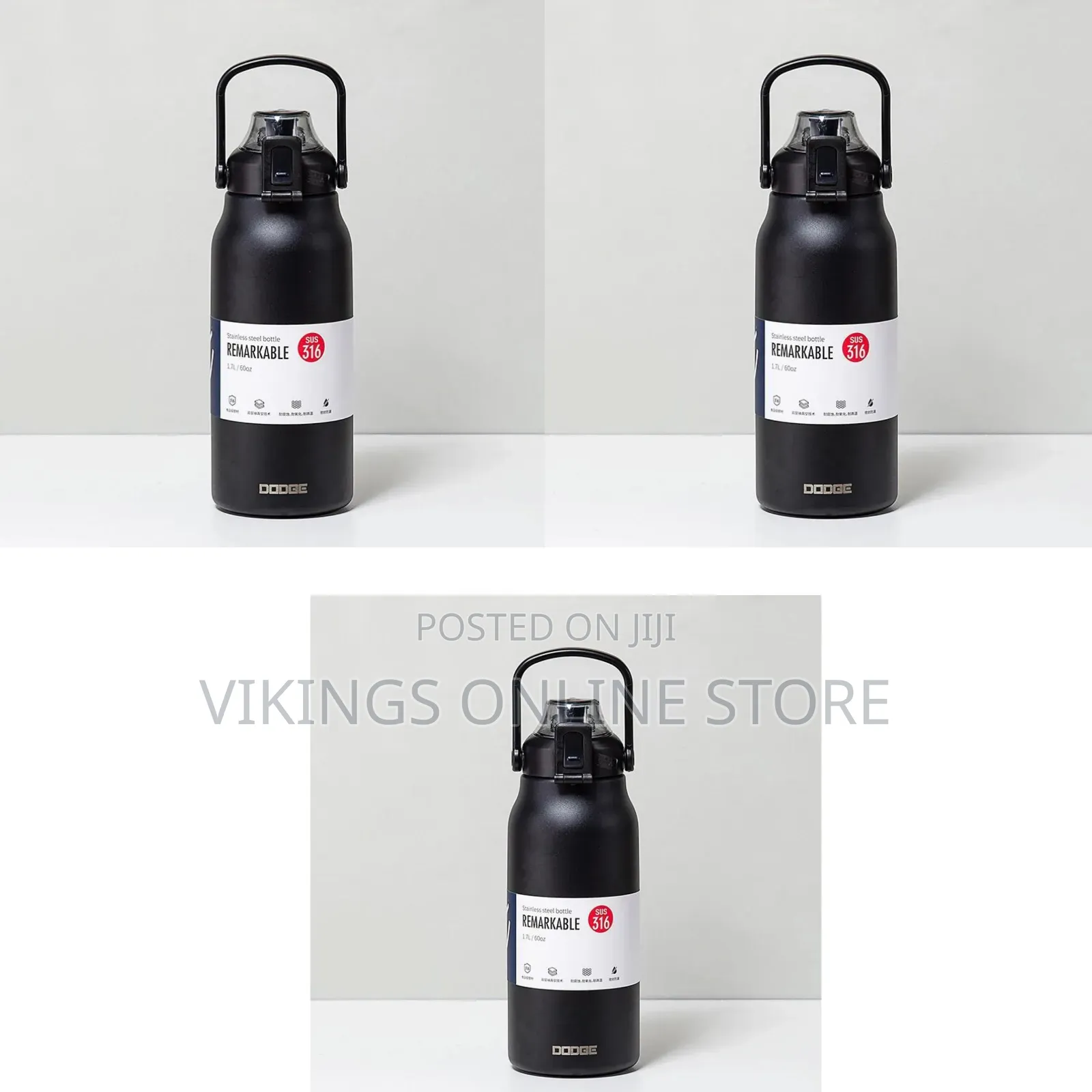 Dodge 316 Stainless Steel Insulated Vacuum Flask and Sports Bottle