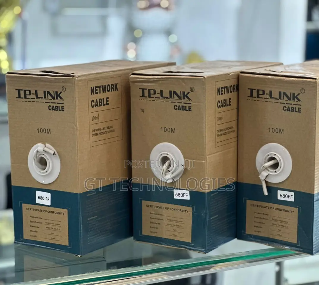 TP-Link 100m Cat6 Indoor Network Cables