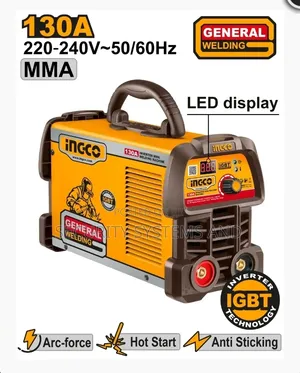 Ingco Igbt Inverter Mma Welding Machine 130a Mma13059