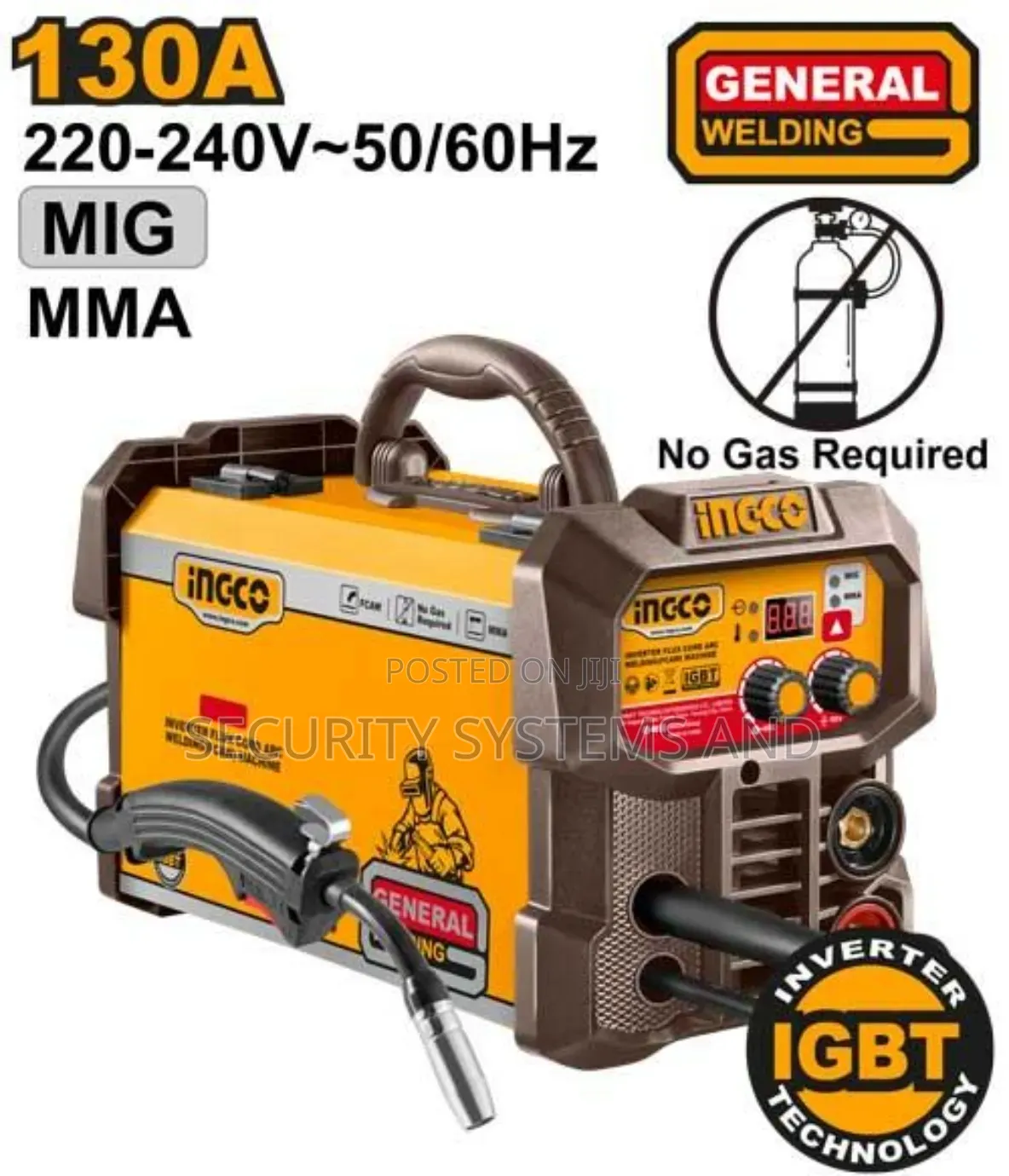 Ingco Igbt Inverter Mma Welding Machine 130a Mma13059