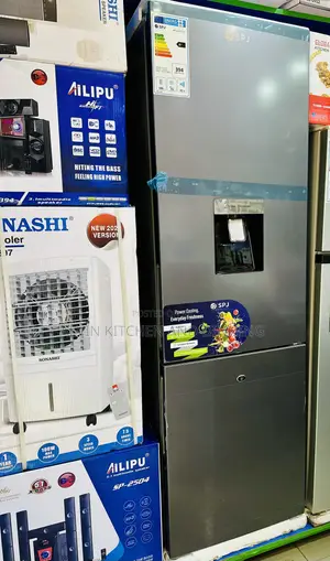 Double Door Fridge With Water Dispenser 379L