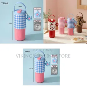 750ml Double-Wall Insulated Stainless Steel Travel Tumbler