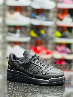 Tripple Black- Black Sole - Lace + Velcro- New Collection EU 30 - 35