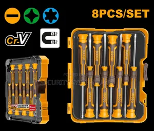 8 PCS Precision Screwdriver Set – HKSD0818
-Ingco