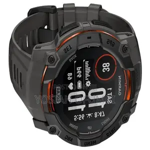 Garmin Instinct 3 50mm Solar Black With Charcoal Band