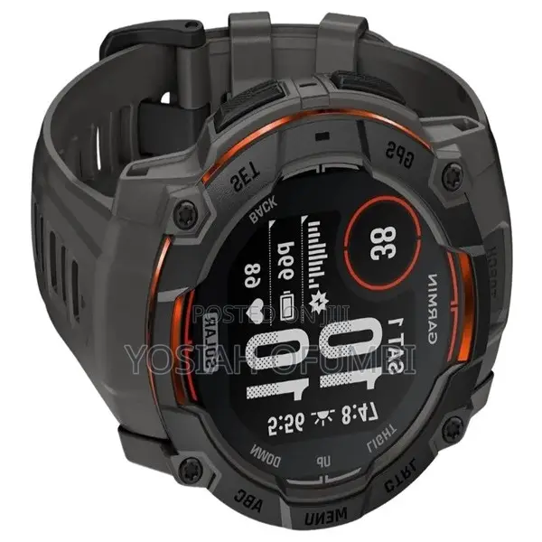Garmin Instinct 3 50mm Solar Black With Charcoal Band