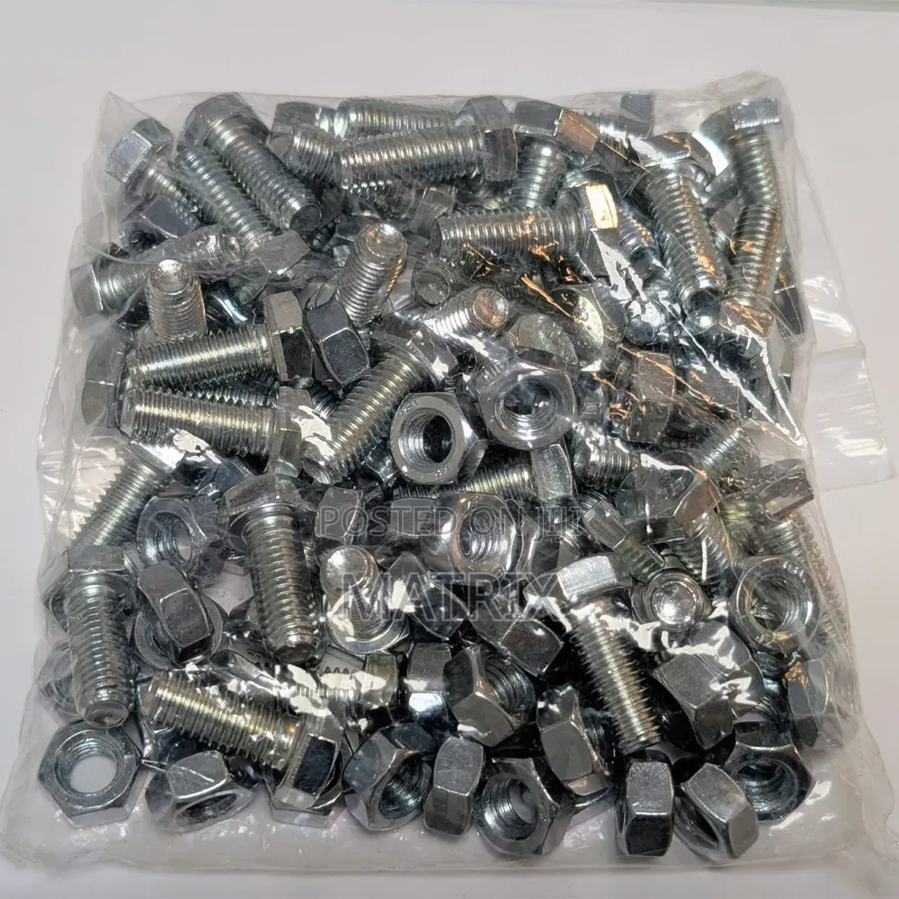 Nuts & Bolts for Slotted Angle