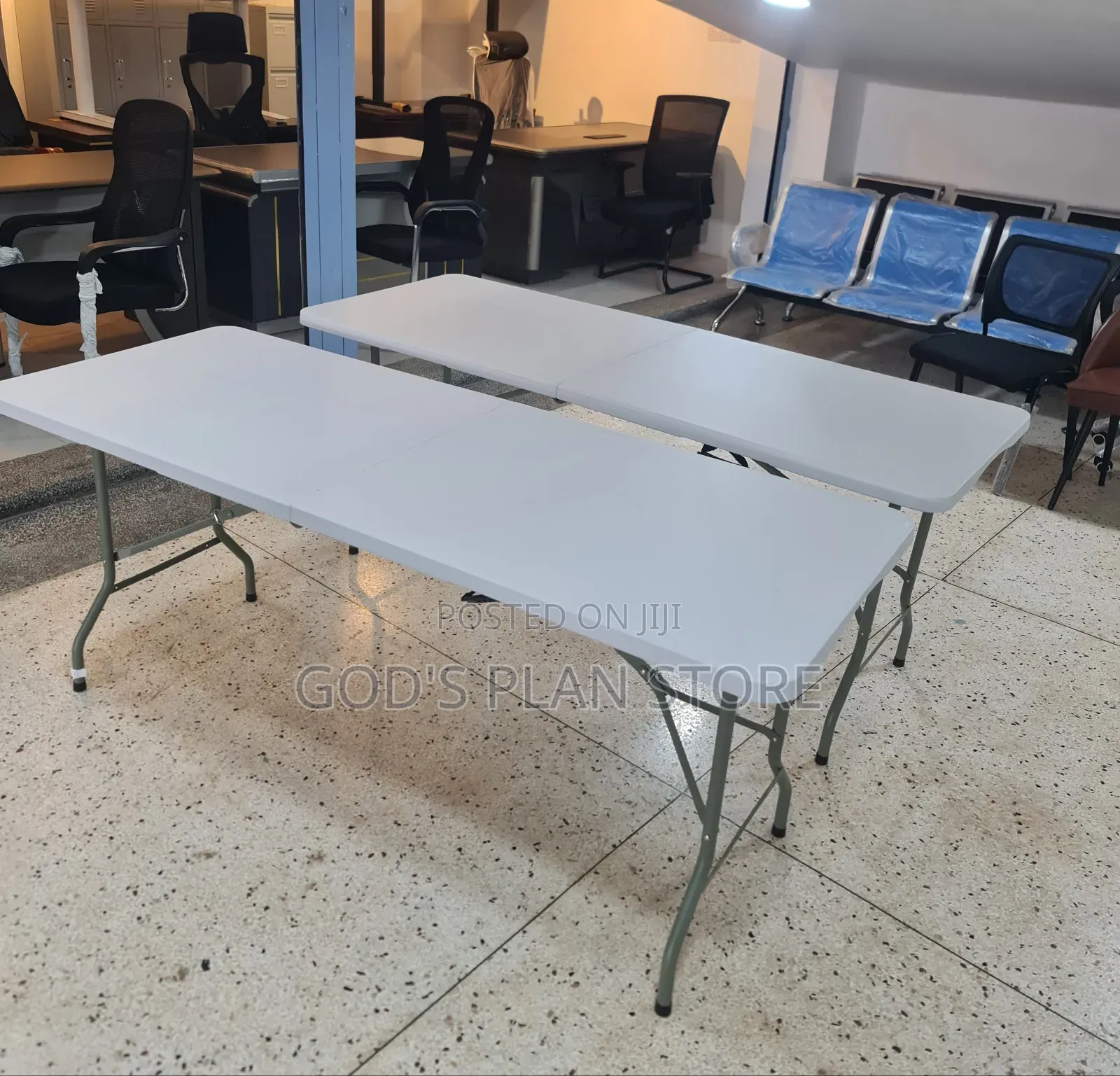 Outdoor High Plastic Table Foldable Plastic Table 180cm
