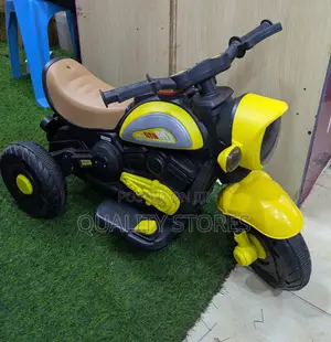 Oto Baby Rechargeable Motorcycle Yellow 1 to 4 Years