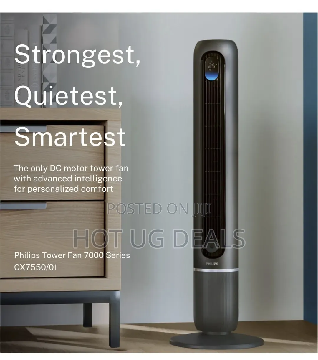 Philips Smart Tower Fan 7000 Series (Model CX7550/01)