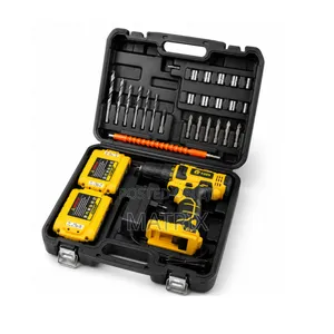 EDON 21V Rechargeable Drill With 2 Batteries & Accessories