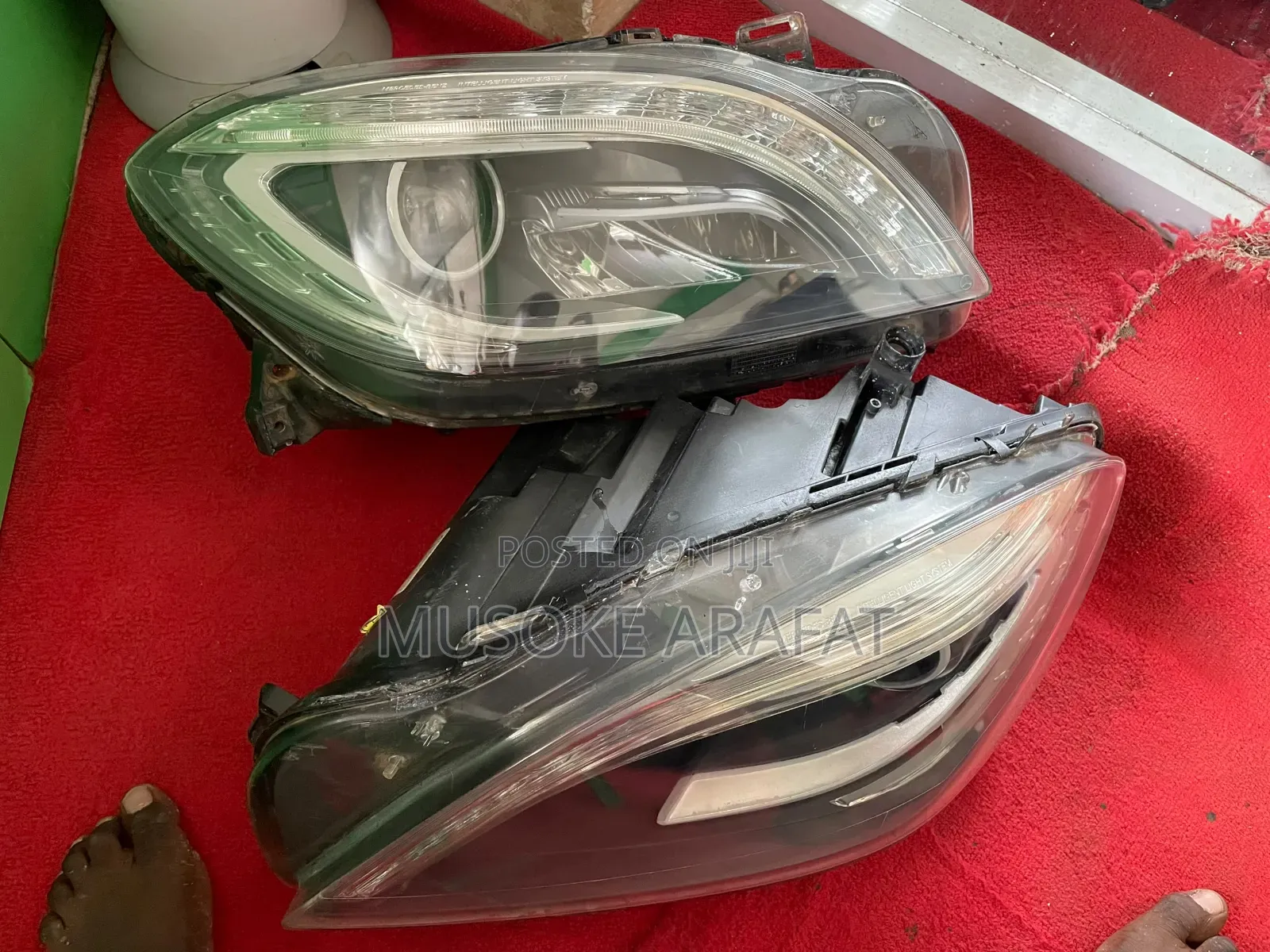 Mercedes Benz ML Bluete H 2012 Headlights