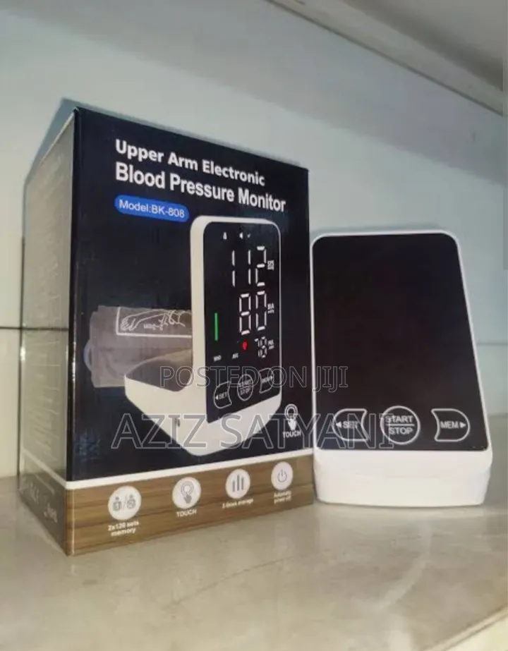 Rechargeable Upper Arm Eletronic Blood Pressure Monitor