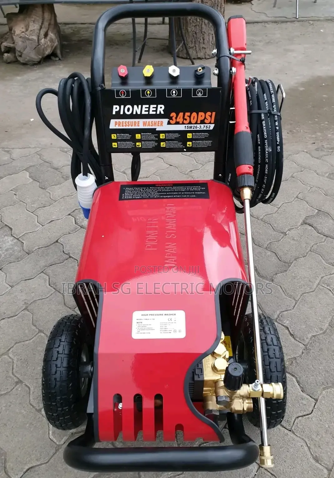 Gasoline Jet Washer/Pressure Washer