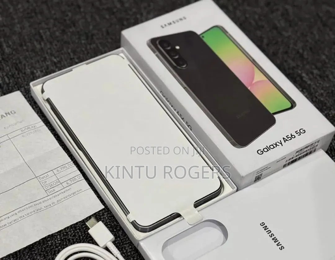 New Samsung Galaxy A56 256 GB Black