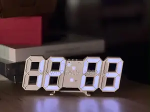 Beauenty 3D LED Digital Clock Extra Large 23cm by 9cm