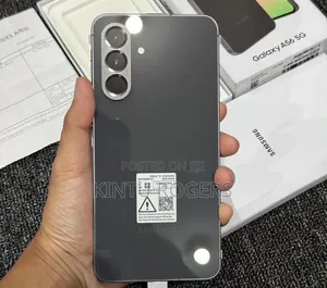 New Samsung Galaxy A56 256 GB Black