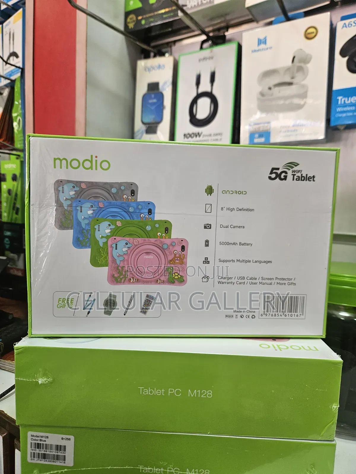 New Modio M128 256 GB Blue
