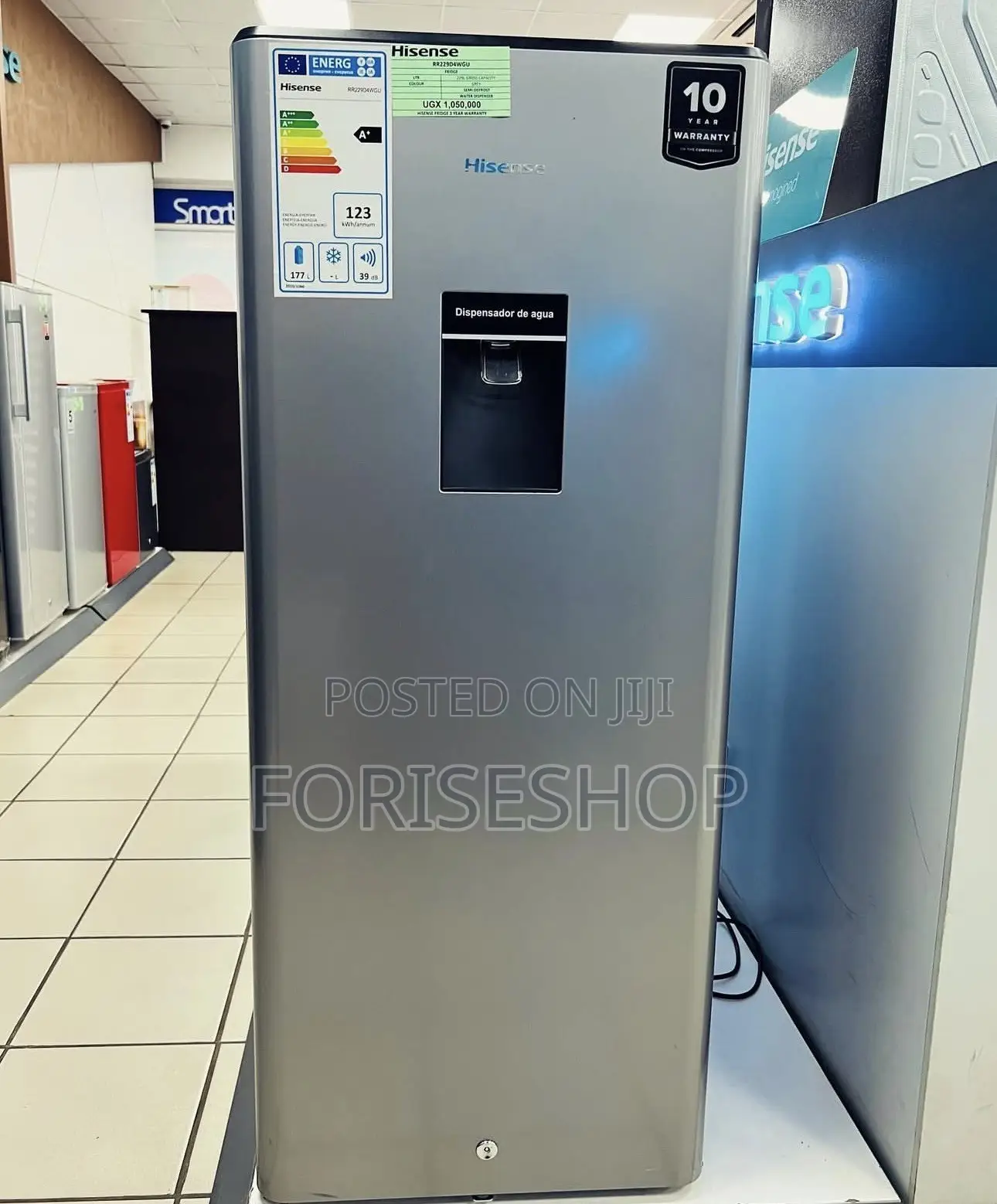 HISENSE 229 LTR Single Door Fridge With a Dispenser