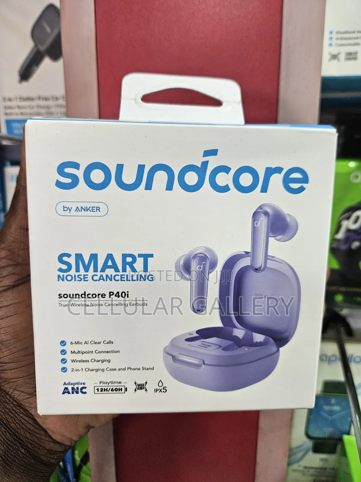 Soundcore by Anker P40i Noise Cancelling Purple
