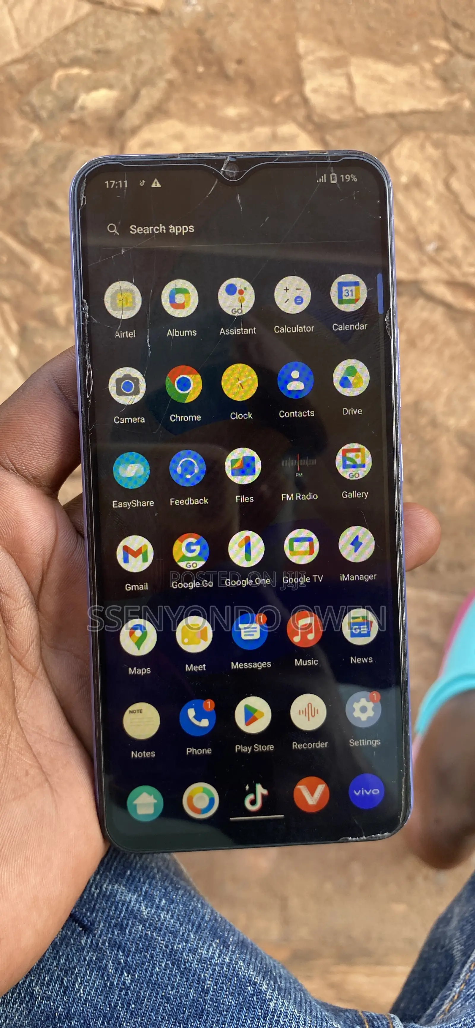 Vivo Y02 32 GB Blue