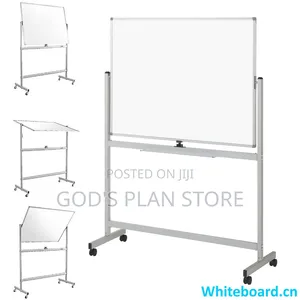 Rolling Magnetic 60cm by 90cm Whiteboards With Stand