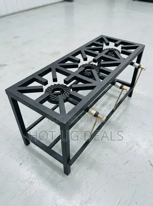Heavy Duty Triple Burner Industrial Gas Cooker