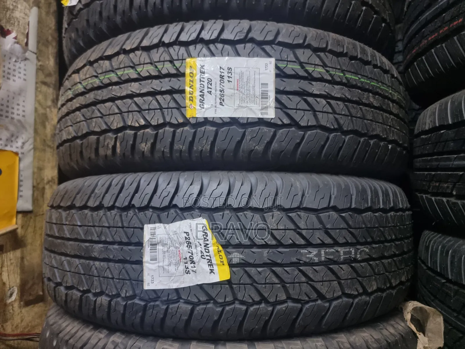 265/70r17 Dunlop AT20 Design From Japan