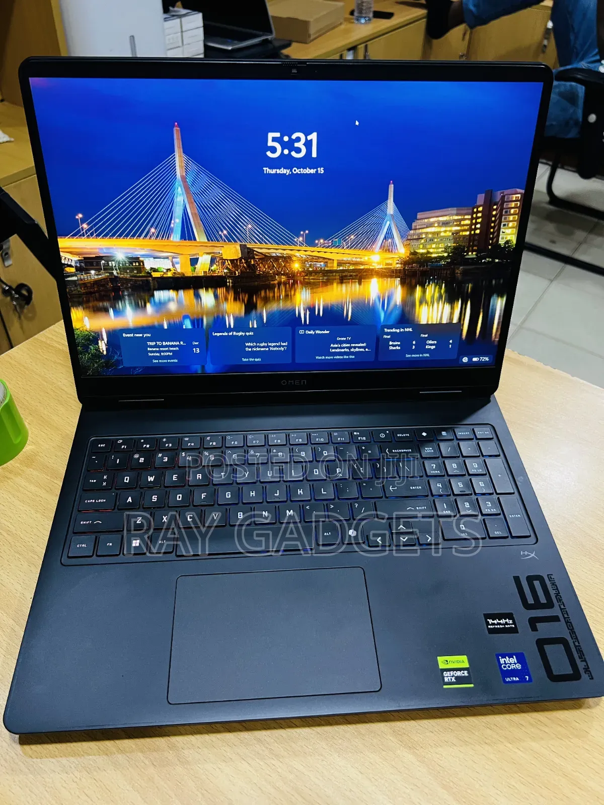 New Laptop HP Omen 16 32GB Intel Core Ultra 7 SSD 1T