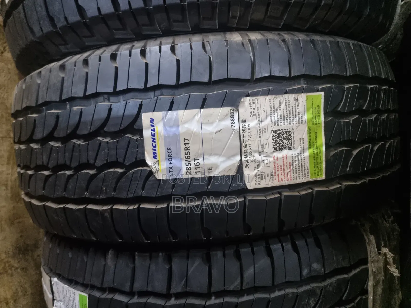285/65r17 Michelin Tyres 116T Speed