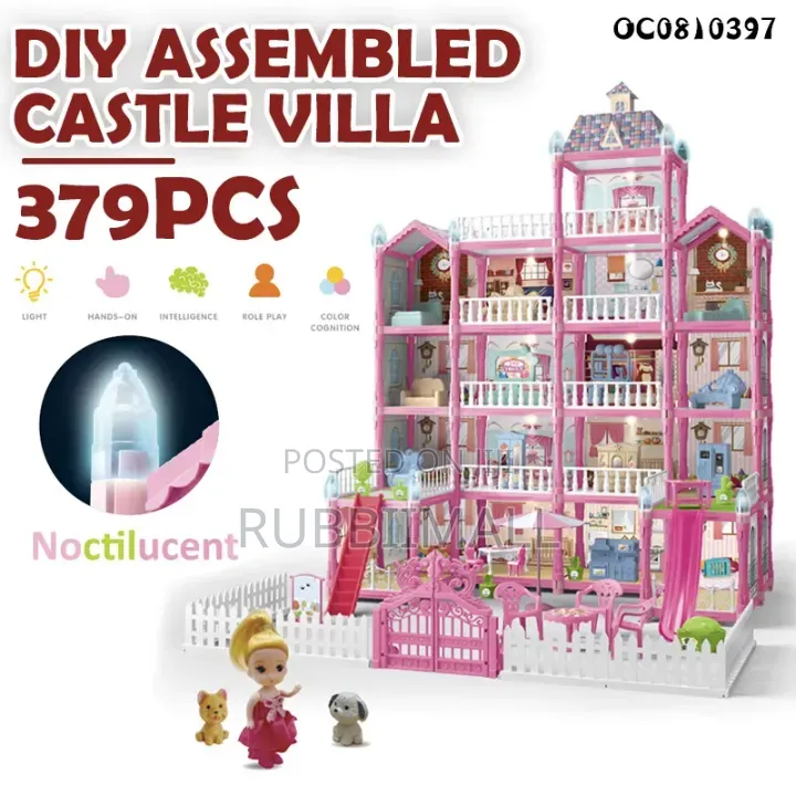 Kids Villa Christmas Role Play Set ~ 379 PCS