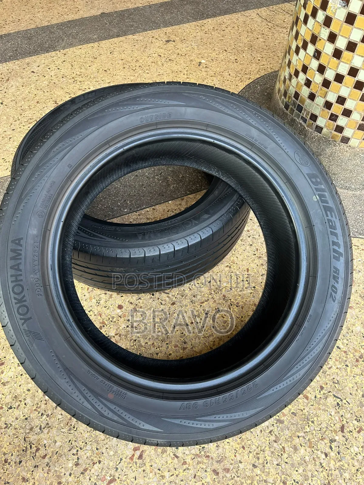 225/55r18 Yokohama for Benz C Class