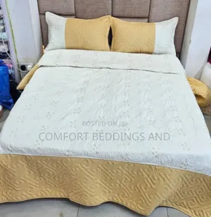 Grace Cotton Bedspreads Coffee Brown 6 by 6