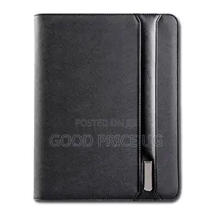Zippered Business Padfolio and Executive Document Organizer