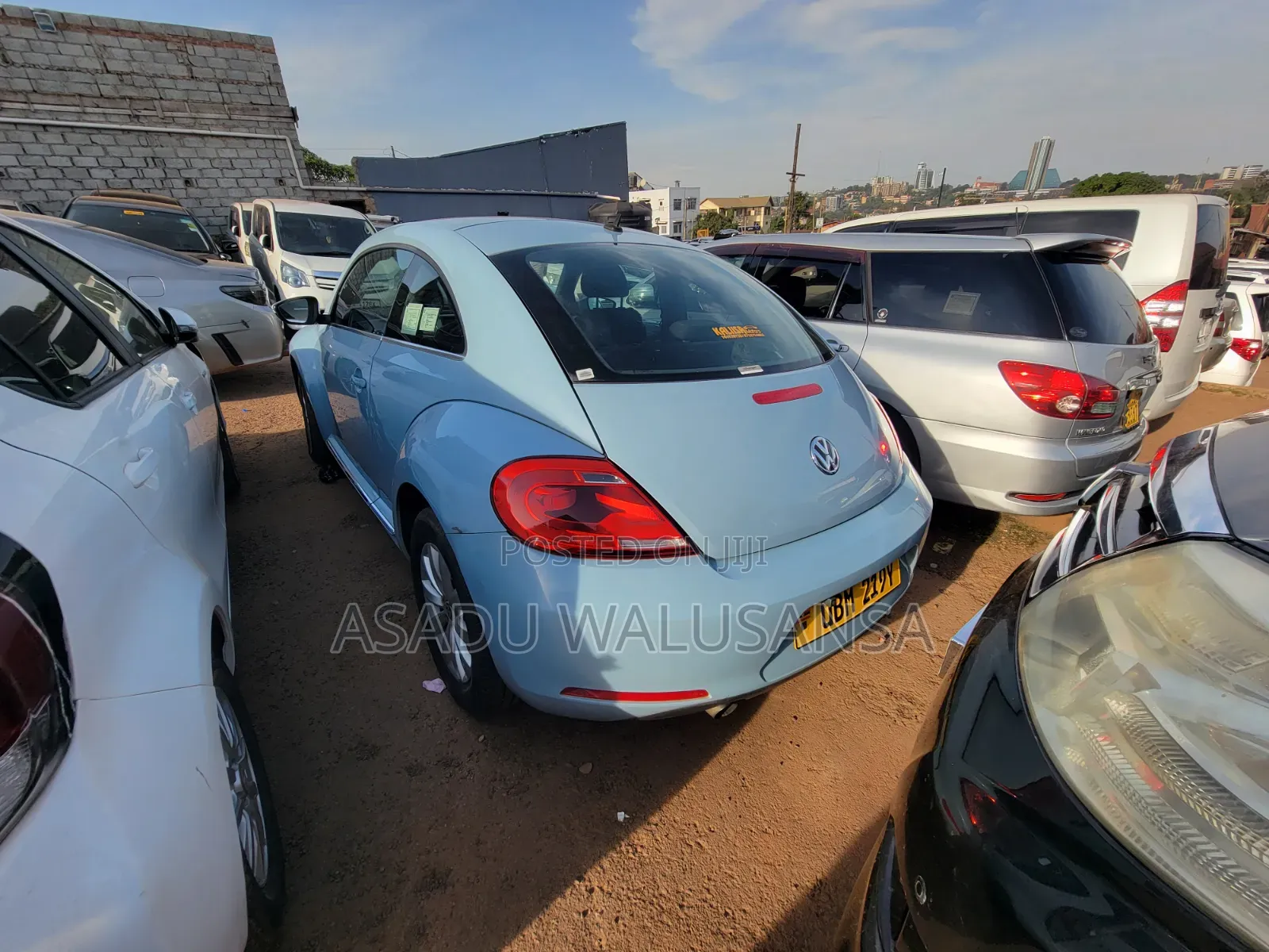 Volkswagen Beetle 2012 Blue