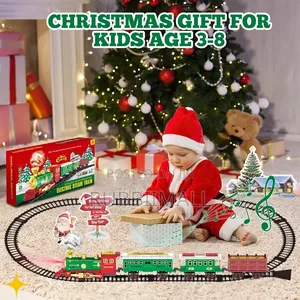 Kids Retro Train Model Electric Steam Train(Battery Operated)