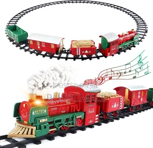 Kids Retro Train Model Electric Steam Train(Battery Operated)