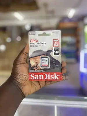SanDisk Ultra 128GB SDXC UHS-I Memory Card (Up to 140mb/S Read Speed)
