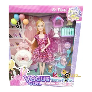 Vogue Girl Dress Up for Modern Party Fashion Doll Playset