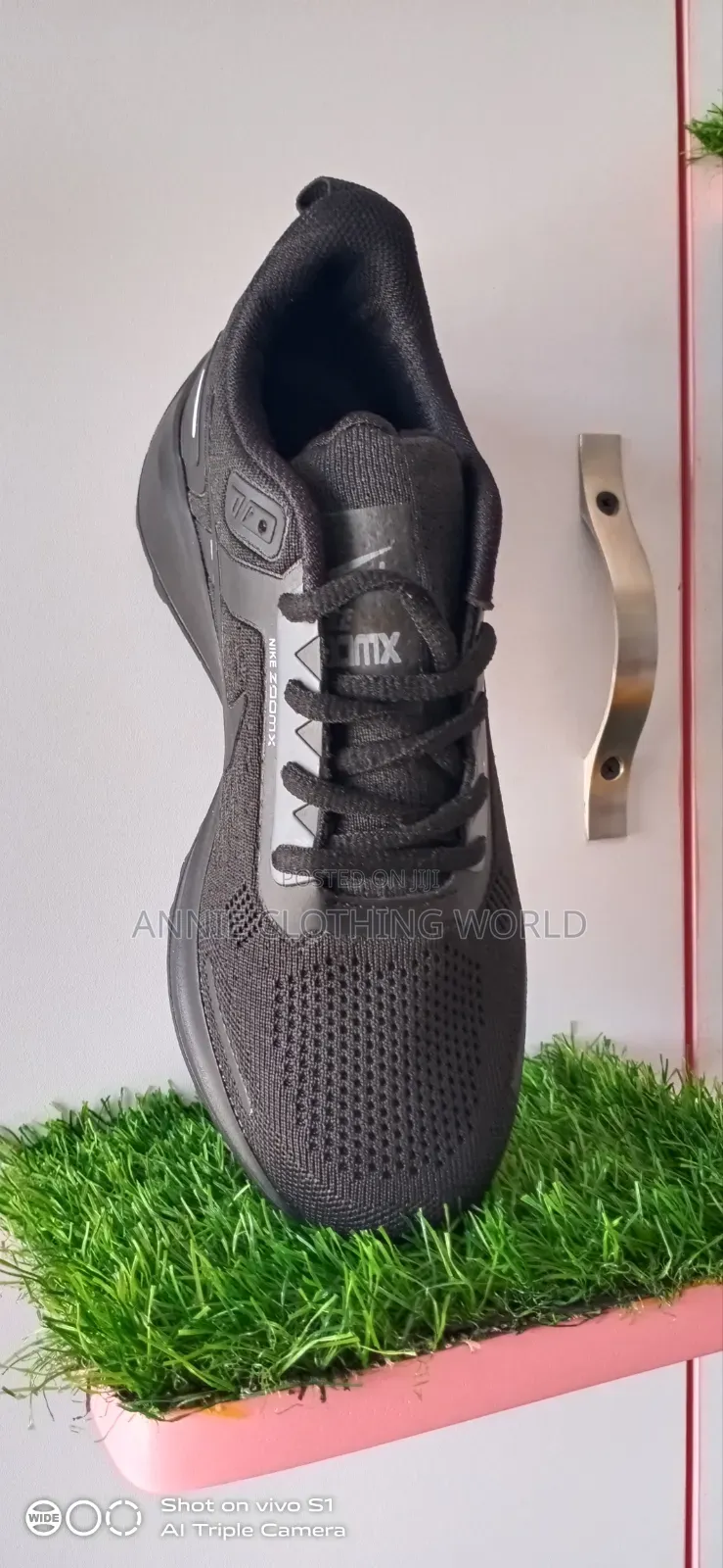 Tripple Black Sneakers Sizes 36 - 40 Teens Sport Mesh