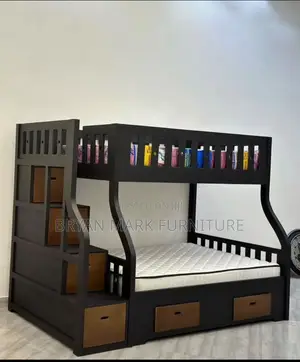Modern Double Decker Beds Well Made and Finished in Solid Hard Wood