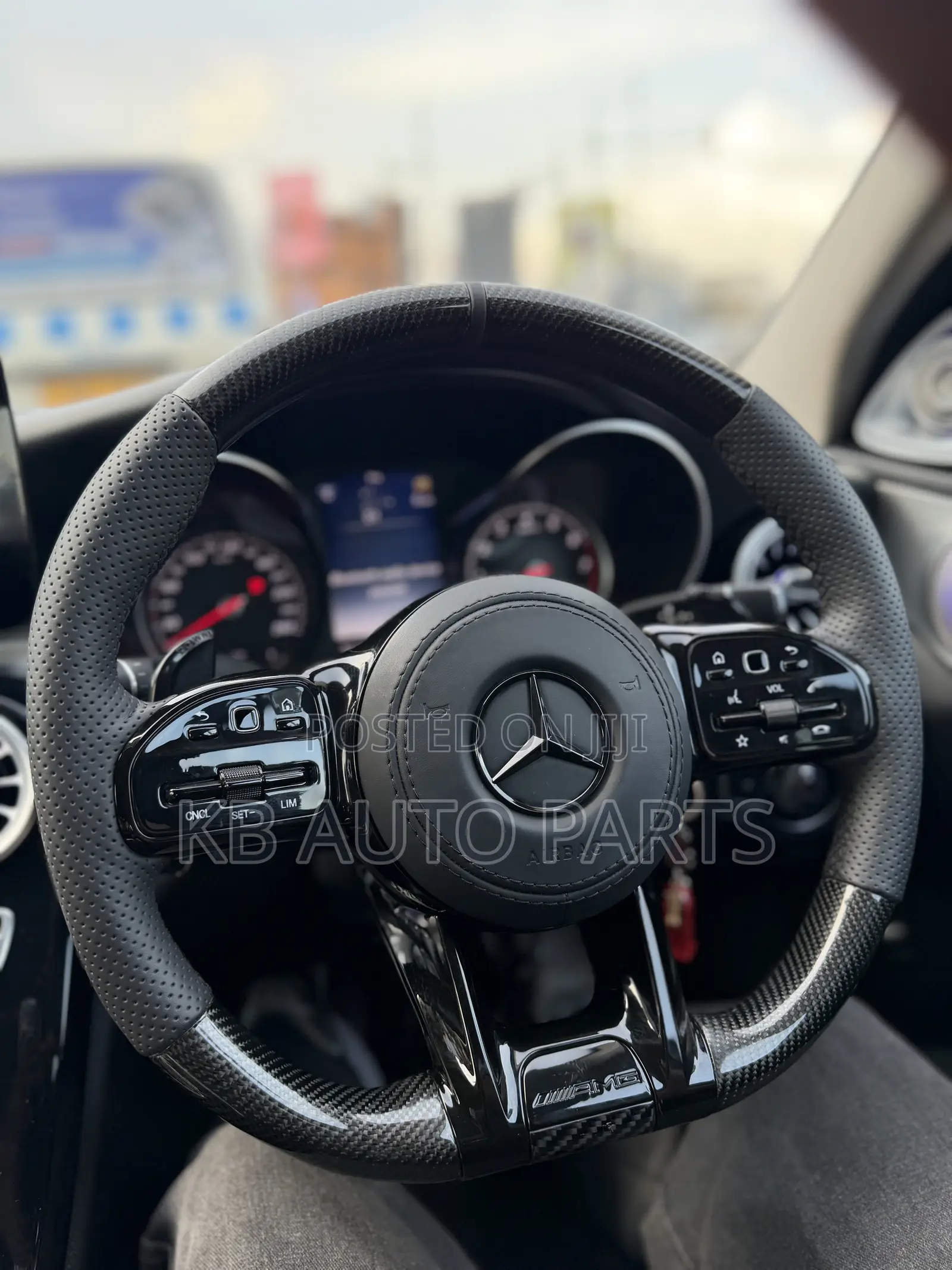 Amg Black Edition Benz Steering Wheel Suitable for All Models