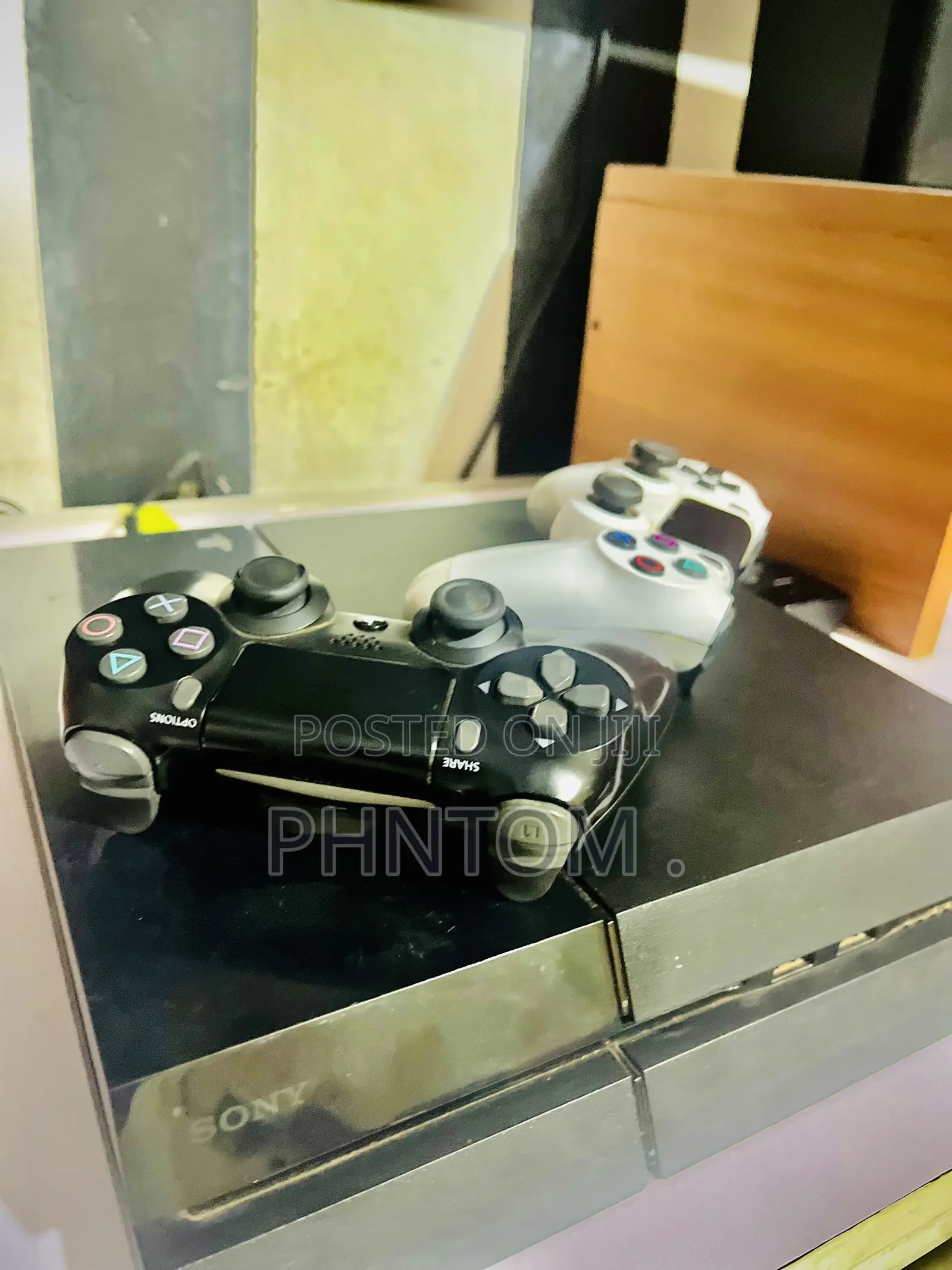 Chipped PS4 Standard Console With Two Controllers