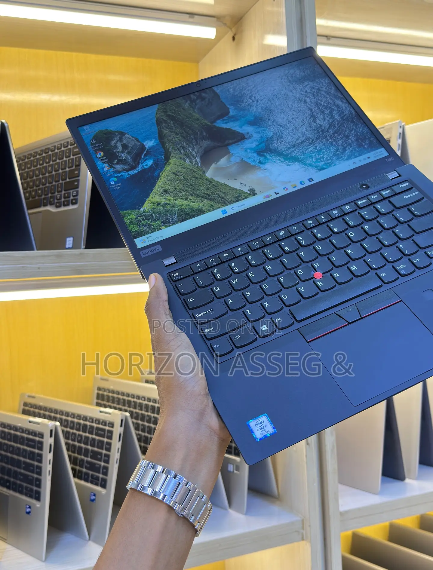 New Laptop Lenovo ThinkPad T490s 8GB Intel Core i5 SSD 256GB
