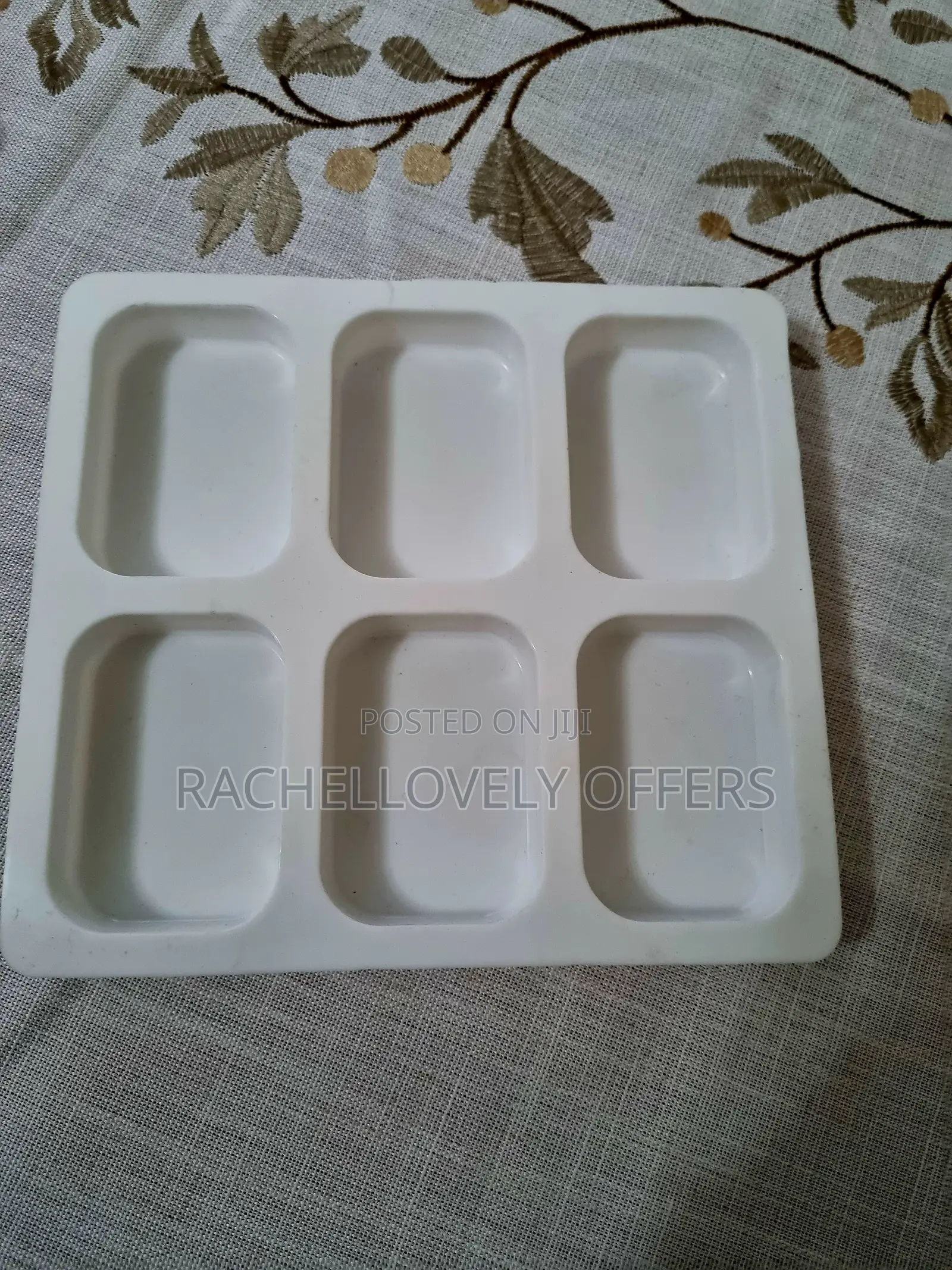Soap Food Grade Silicone Molds, for Handmade Soap Making, 6 Cavities,