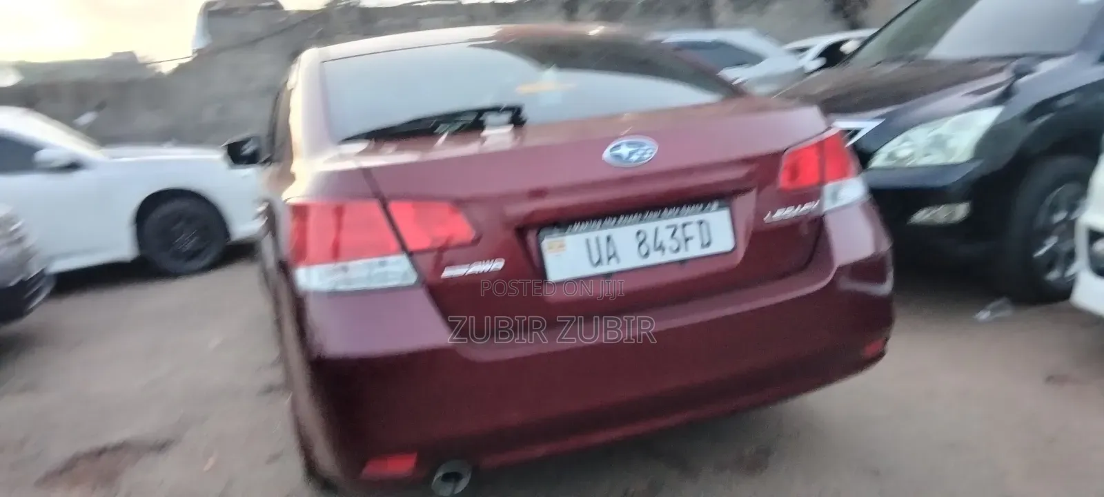 Subaru Legacy 2011 Maroon