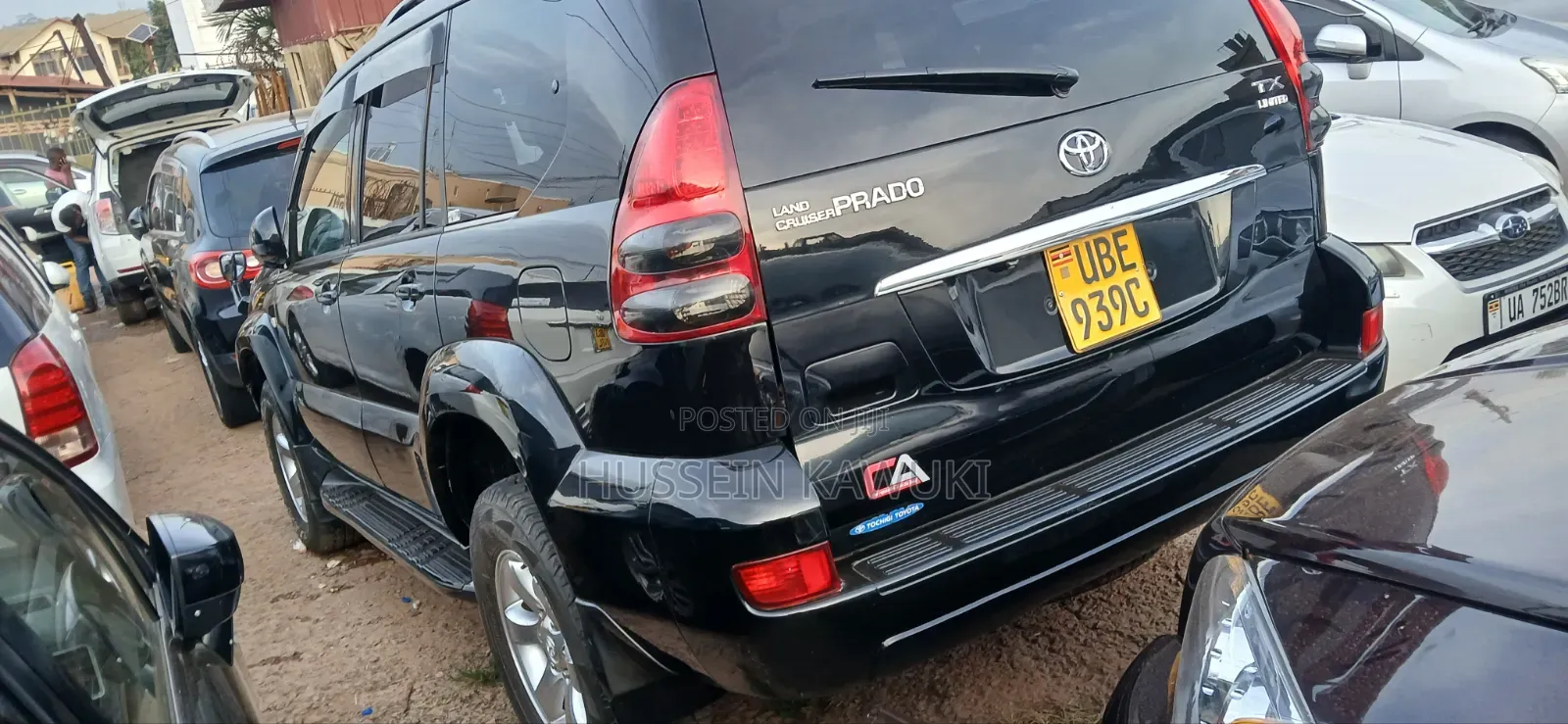 Toyota Land Cruiser Prado 2008 Black